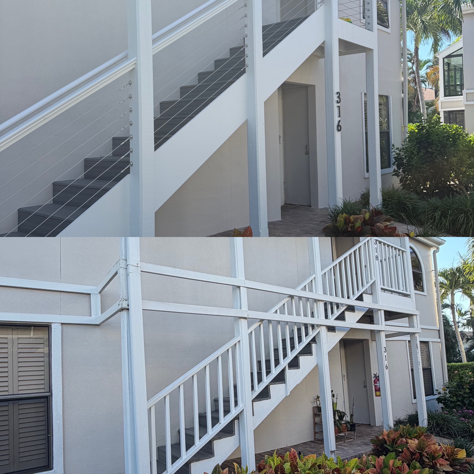Naples Downtown Exterior Staircase Replacement — Exterior Renovation in Naples